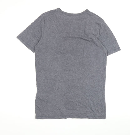 Mens UK Size S JACK & JONES Grey  T-Shirt