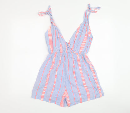 Womens UK Size 6 ASOS One-Piece Blue Playsuit