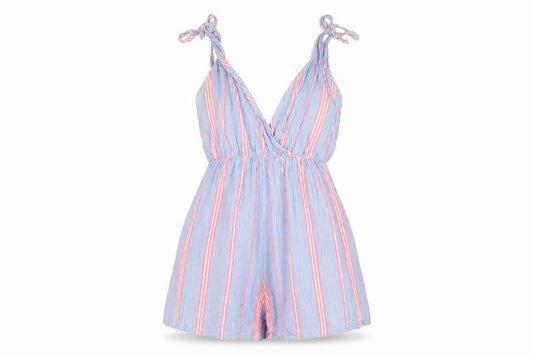Womens UK Size 6 ASOS One-Piece Blue Playsuit