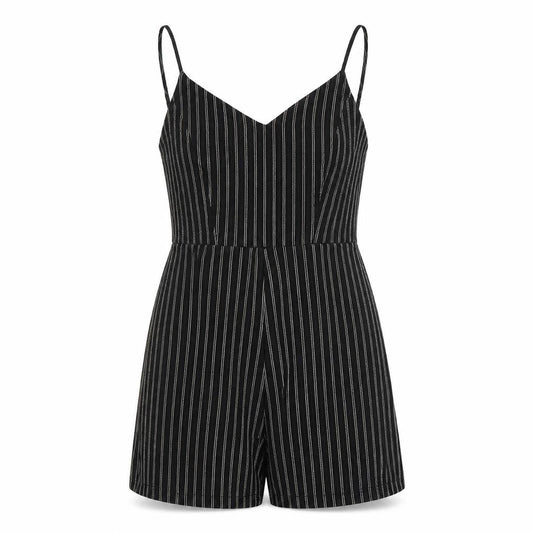 Womens UK Size XS Stradivarius One-Piece Black Playsuit