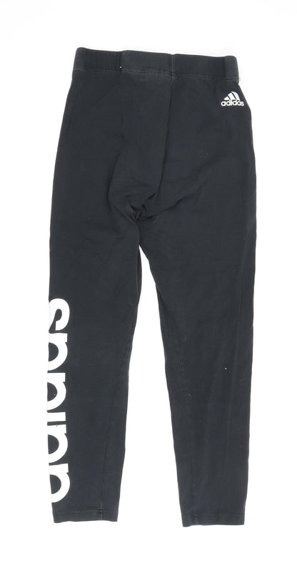 Adidas Girls Black XS Leggings for Comfort & Style