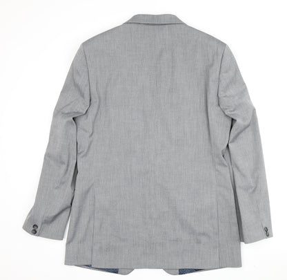 Mens UK Size 40 Marks and Spencer Regular Grey Suit Jacket