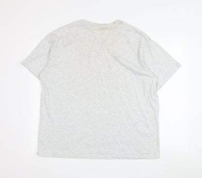 Superdry Women's Grey Basic T-Shirt Size 16