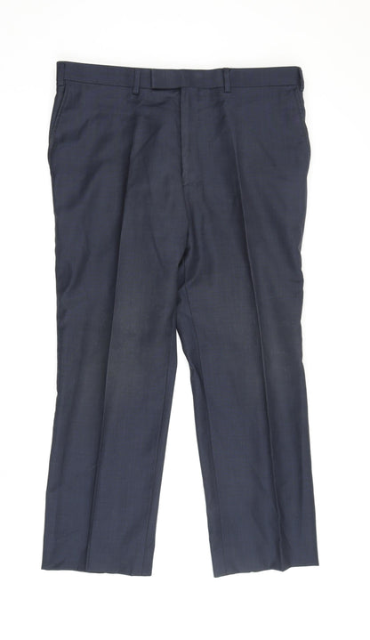Marks and Spencer Men's Blue Dress Pants Size 38