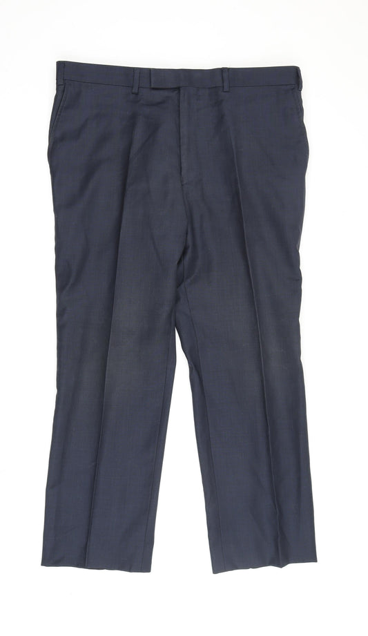 Marks and Spencer Men's Blue Dress Pants Size 38