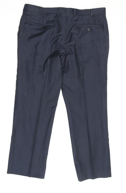 Marks and Spencer Men's Blue Dress Pants Size 38