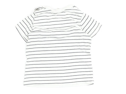 Disney Unisex Baby Striped Mickey T-Shirt 12M Cotton