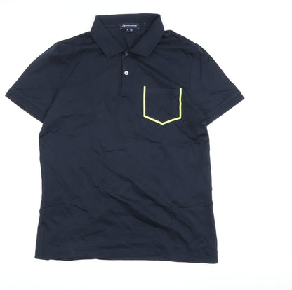 Aquascutum Men's Black M Polo Shirt