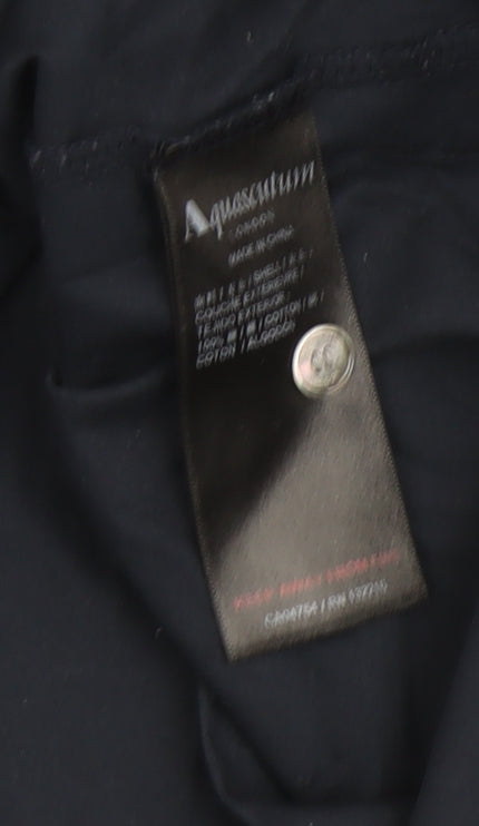 Aquascutum Men's Black M Polo Shirt