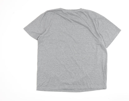 Marvel Spider-Man Grey T-Shirt, Men's L, Superhero Style