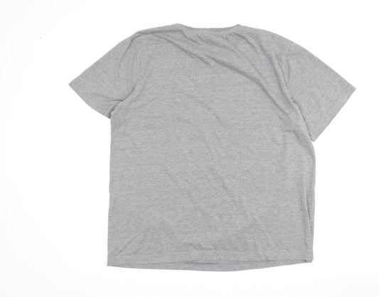 Marvel Spider-Man Grey T-Shirt, Men's L, Superhero Style