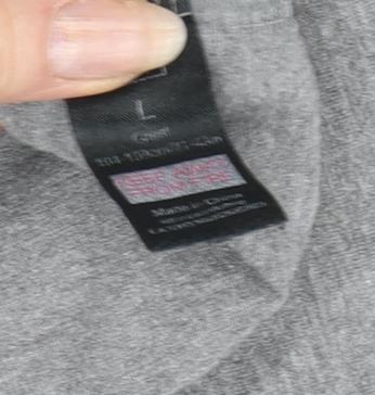 Marvel Spider-Man Grey T-Shirt, Men's L, Superhero Style