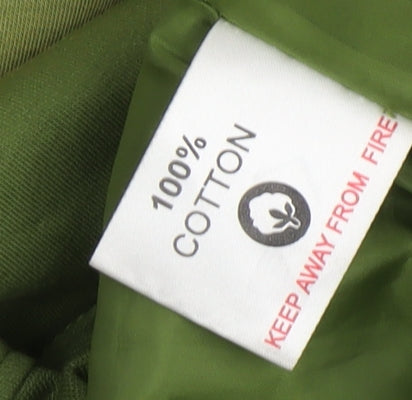 Mens UK Size L Glenmuir Green 1/4 Zip Sweatshirt