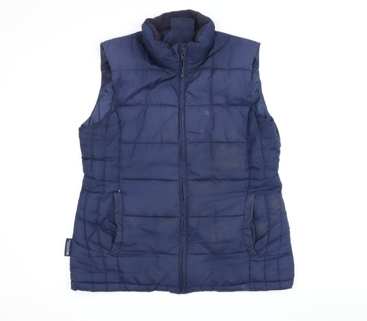 Mountain Warehouse Women's Blue Padded Waistcoat, Size 14
