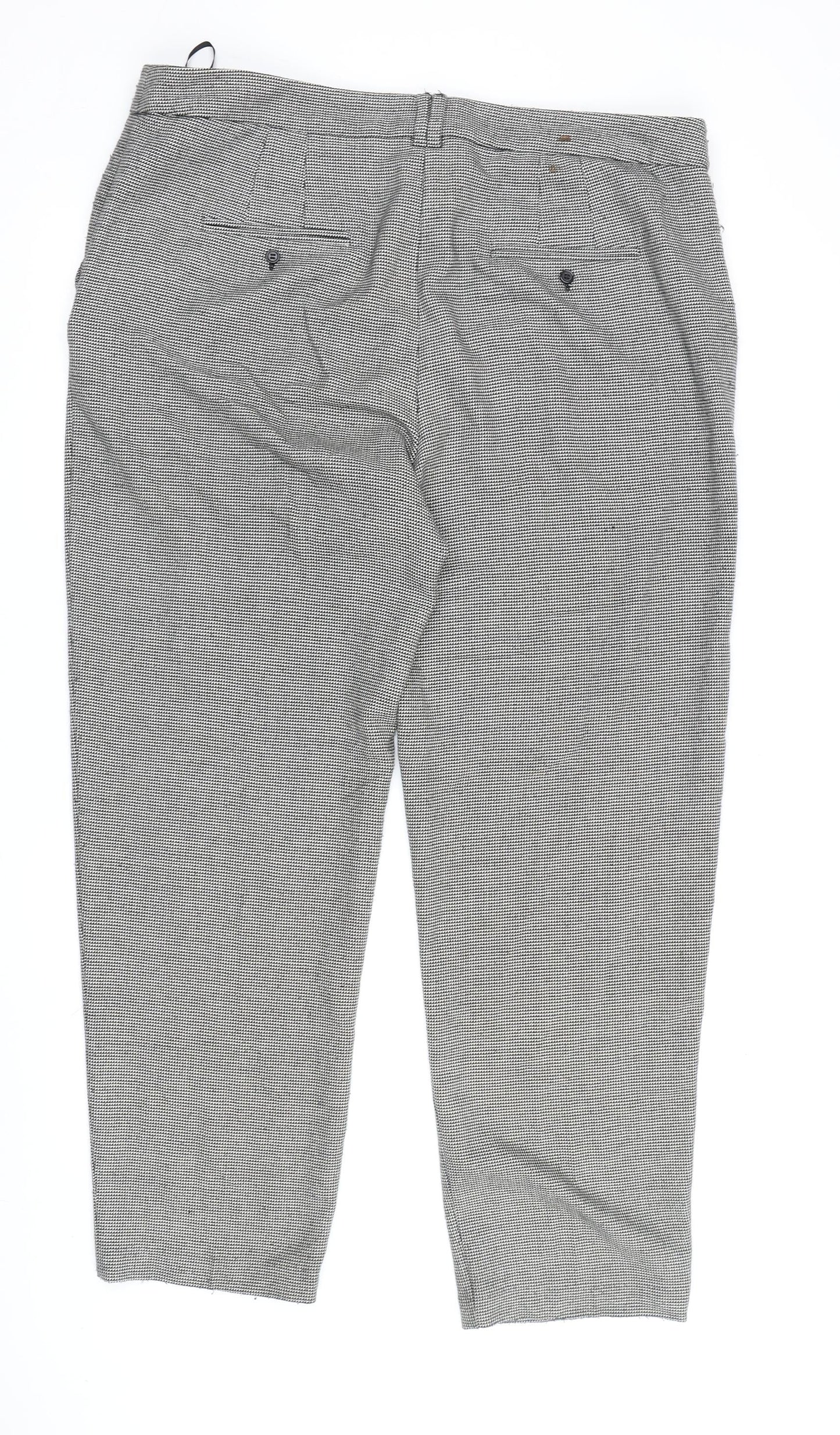 Womens UK Size 16 Marks and Spencer Regular Fit  Black Trousers