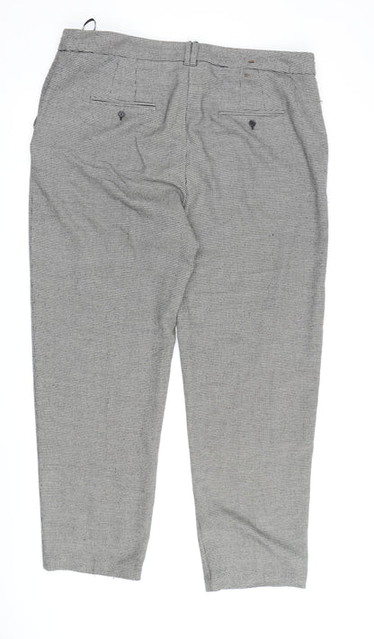 Womens UK Size 16 Marks and Spencer Regular Fit  Black Trousers