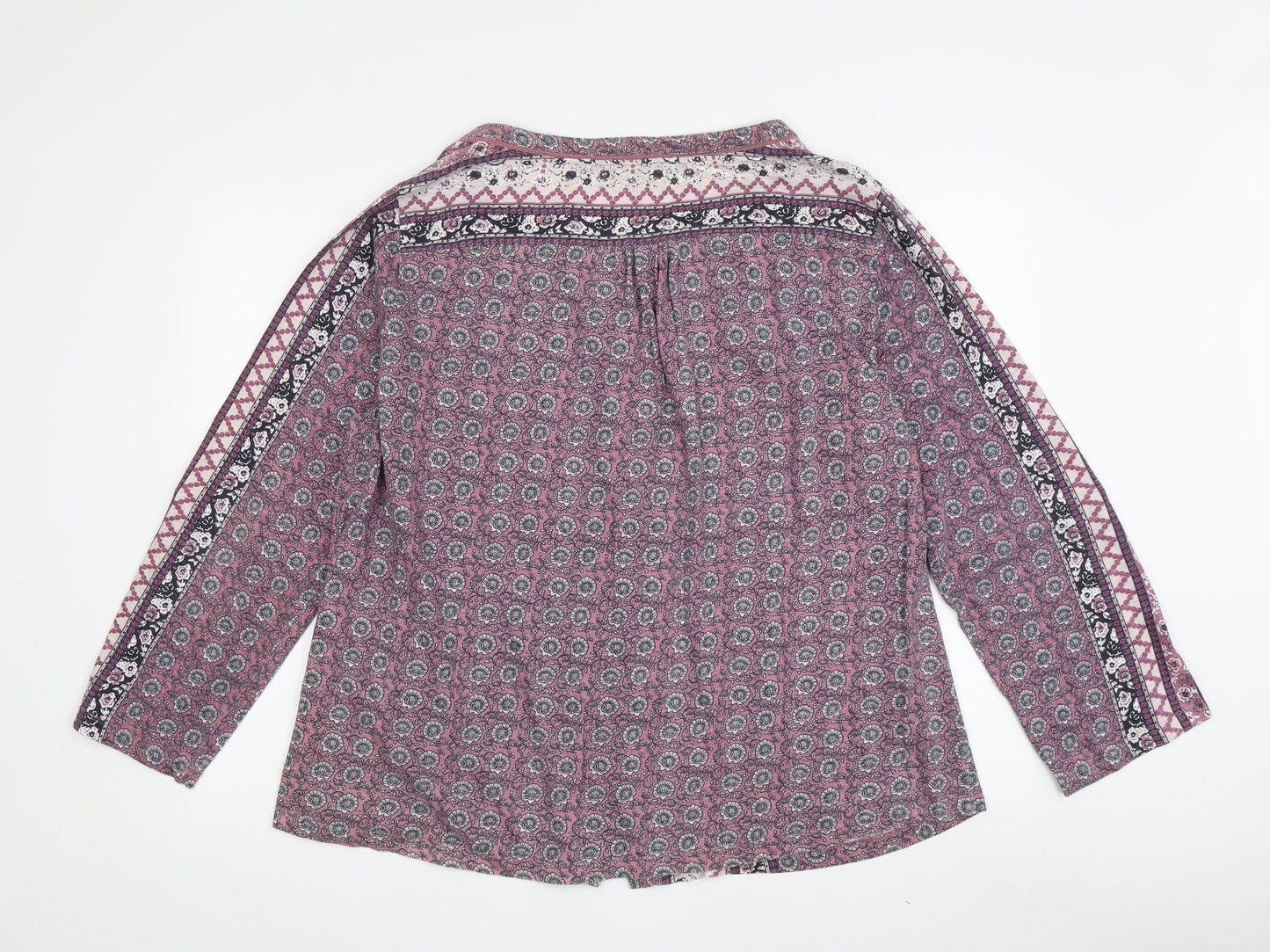 Womens UK Size 18 Isle Essentials Multicoloured  Button-Up