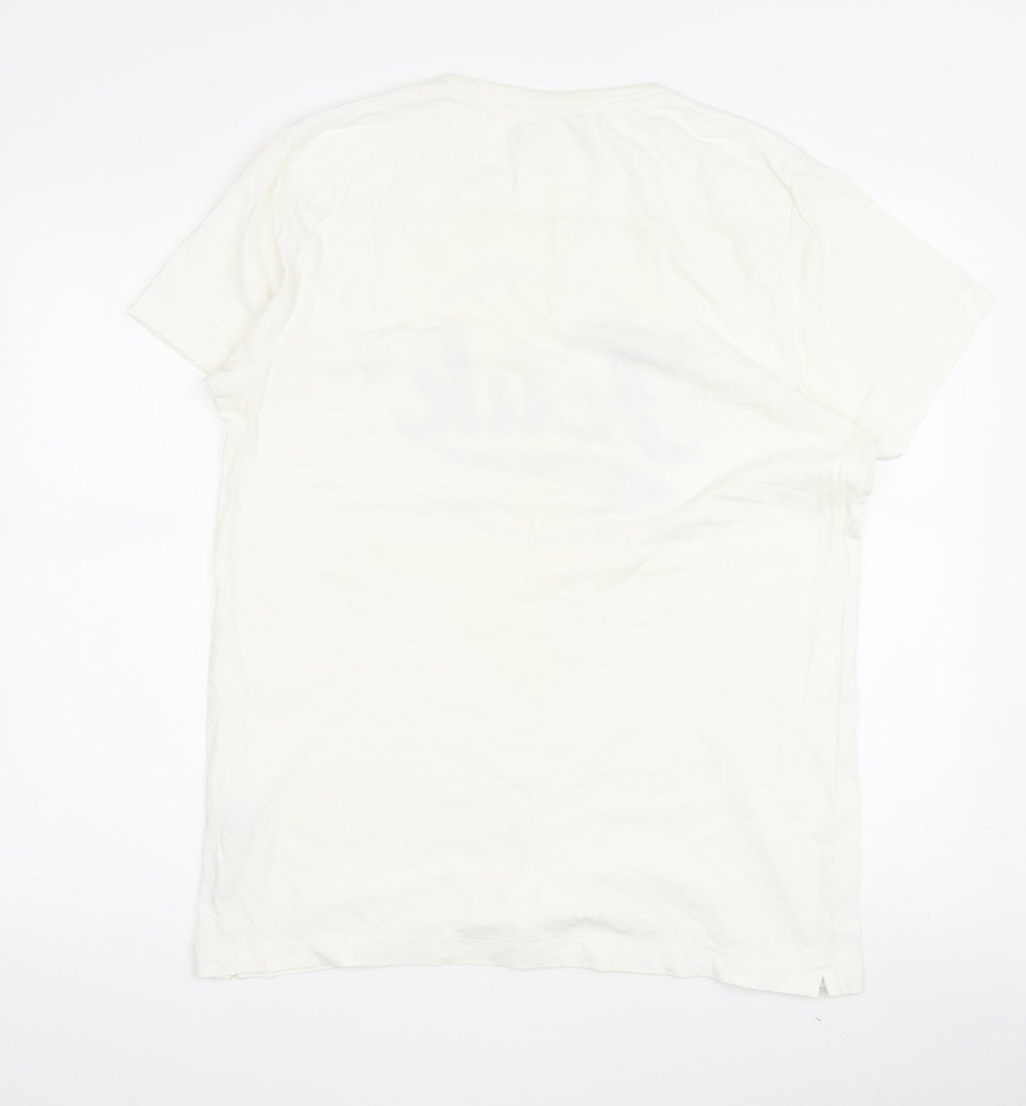 Mens UK Size L French Connection White  T-Shirt
