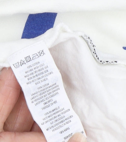 Mens UK Size L French Connection White  T-Shirt