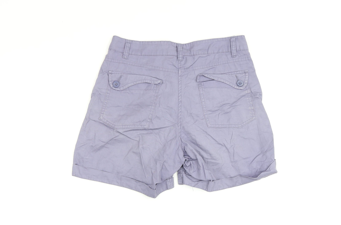 Mountain Warehouse Women's Purple Chino Shorts, Size 10