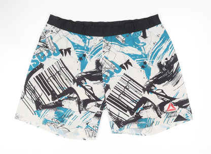 Reebok Men's 2XL Multicoloured Swim Shorts