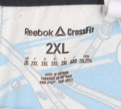 Reebok Men's 2XL Multicoloured Swim Shorts