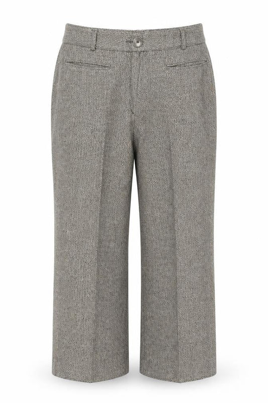 Womens UK Size 14 Cotton Traders Regular Fit  Brown Trousers
