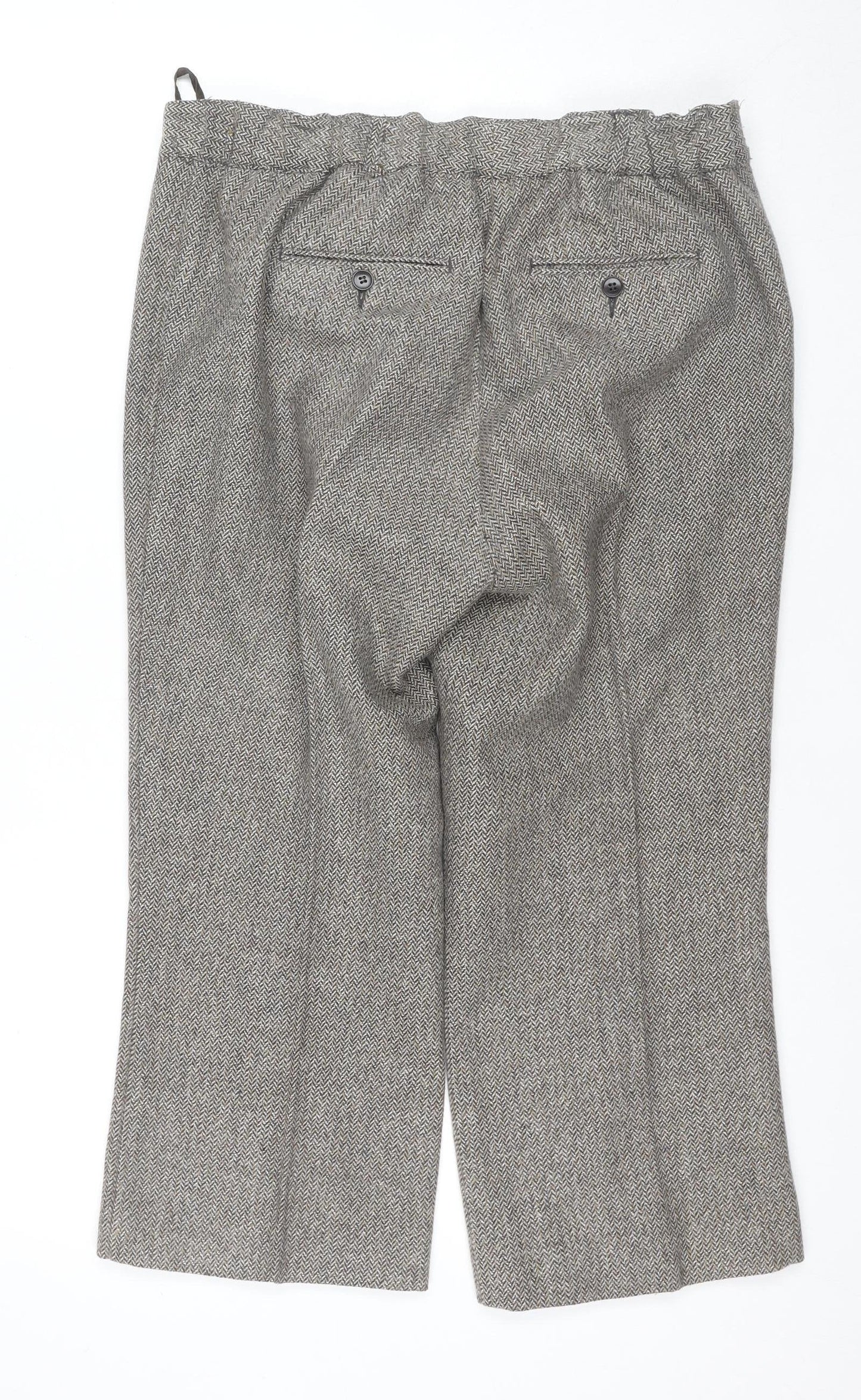 Cotton Traders Women's Brown Trousers Size 14