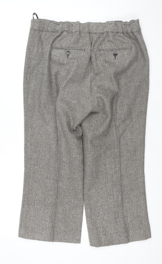 Cotton Traders Women's Brown Trousers Size 14