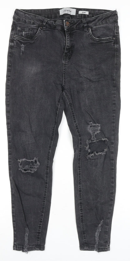 New Look Women's Black Skinny Jeans Size 14