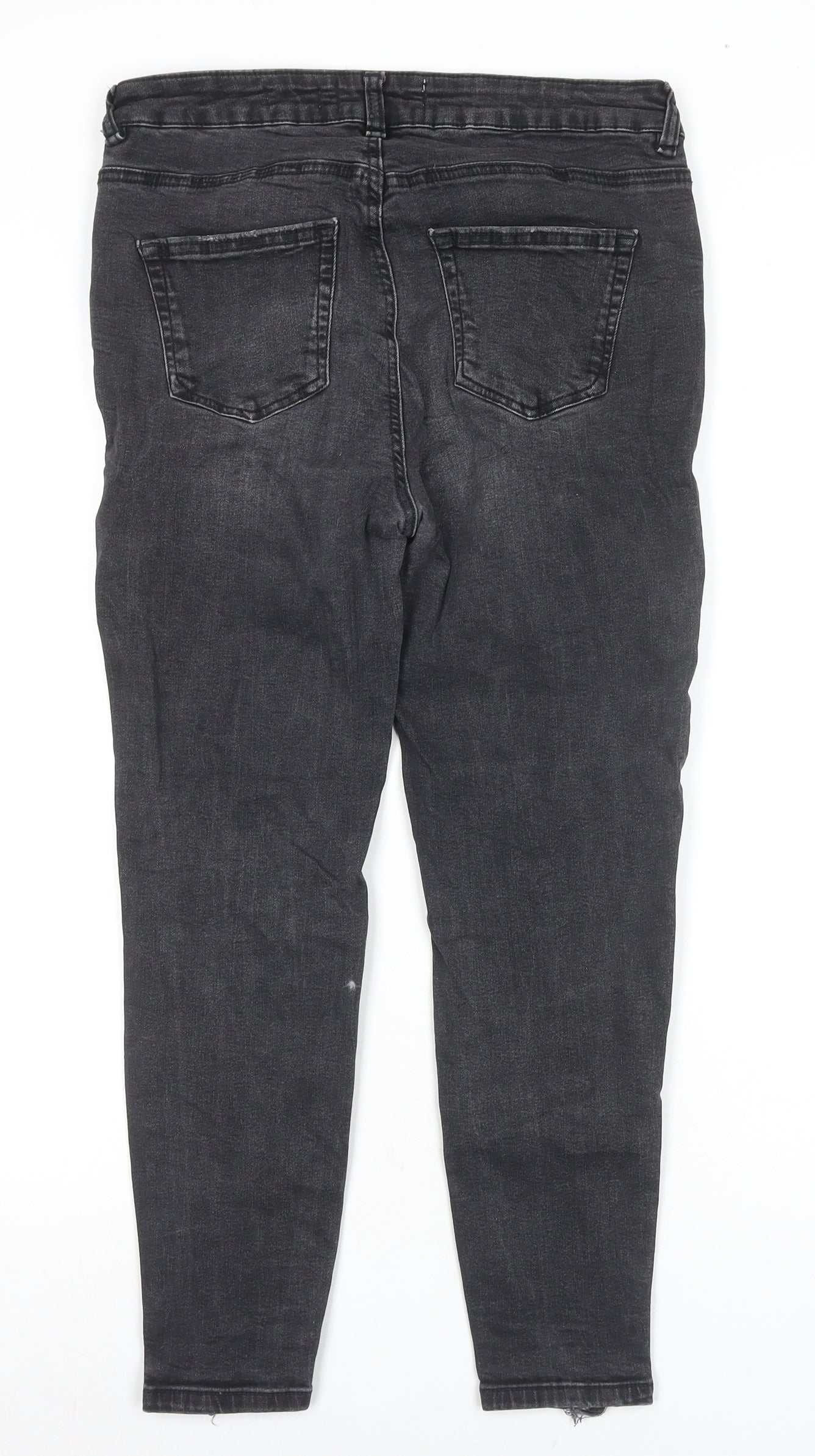 New Look Women's Black Skinny Jeans Size 14