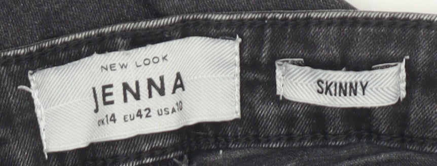 New Look Women's Black Skinny Jeans Size 14