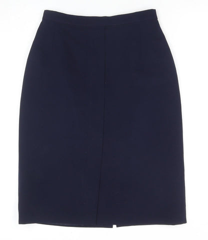 Alexon Women's Blue Pencil Skirt, Size 12, Business Style