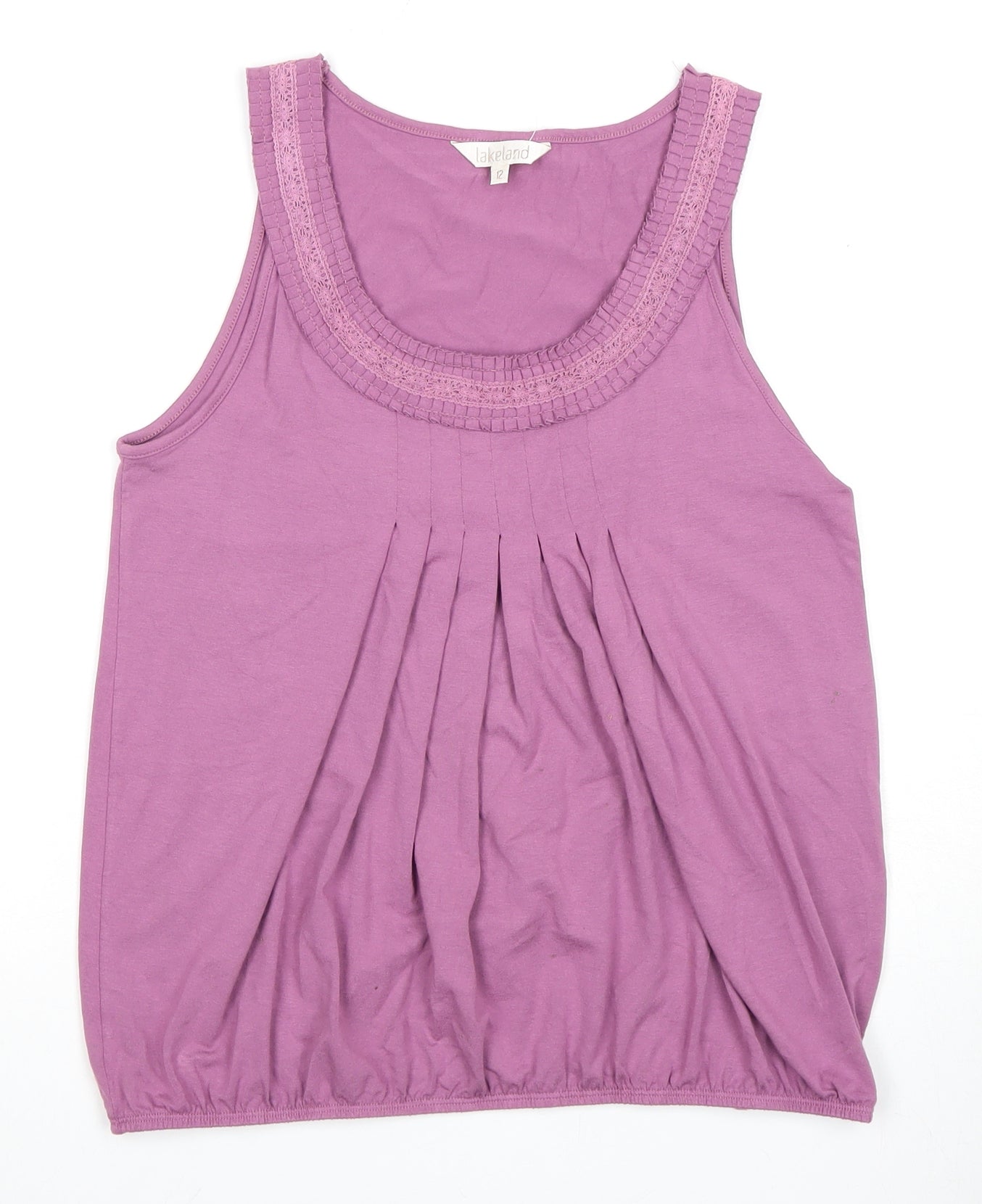 Womens UK Size 12 Lakeland Purple  Tank