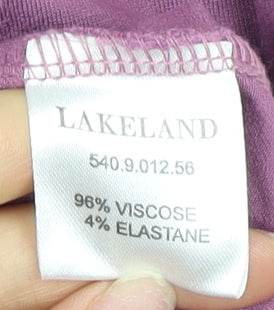 Womens UK Size 12 Lakeland Purple  Tank