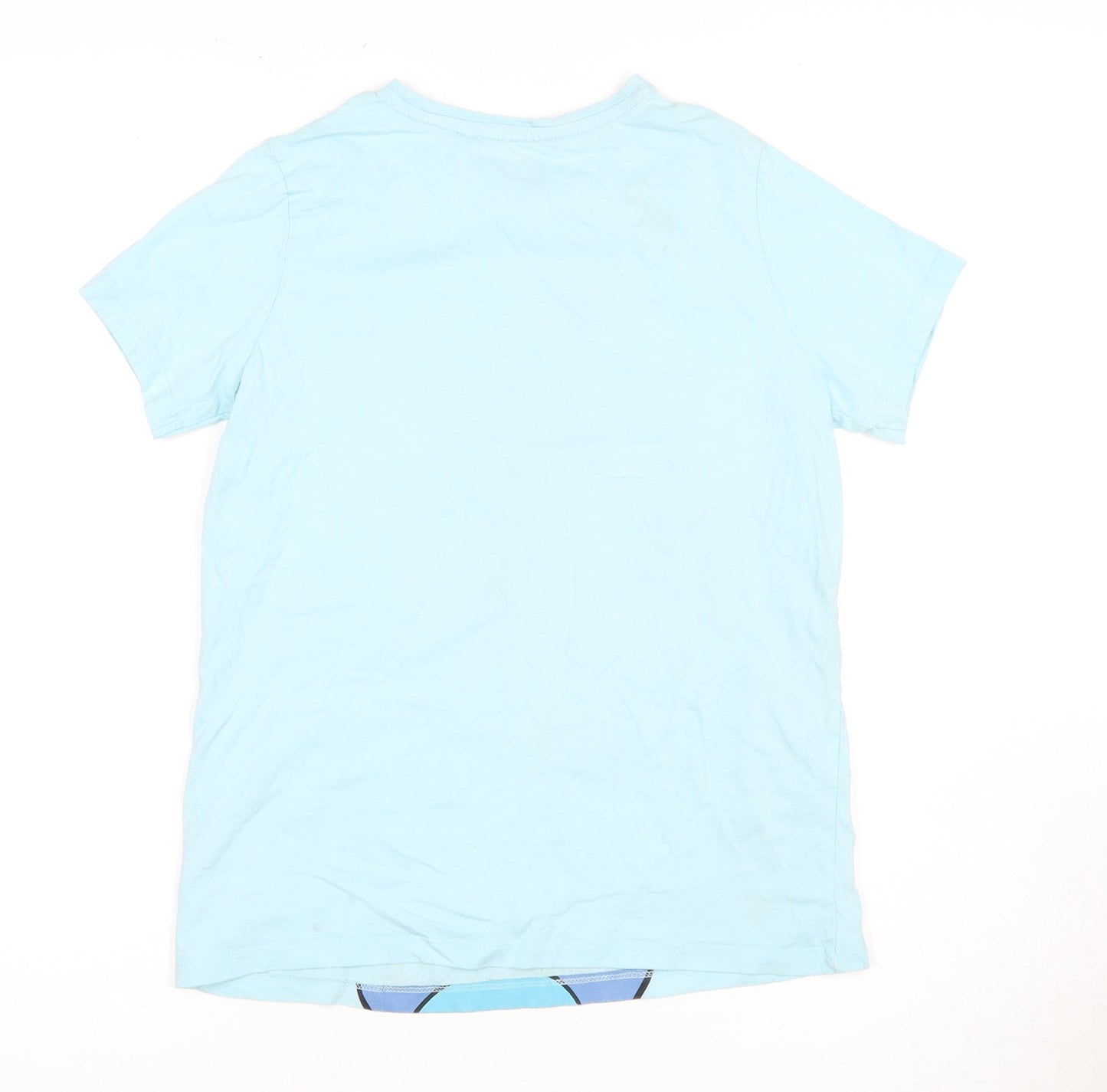 Disney Blue Stitch Teen Nightshirt - Size 11-12, Short Sleeve