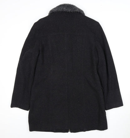 Womens UK Size 12 Modern Classics Black Single-Breasted