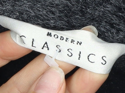 Womens UK Size 12 Modern Classics Black Single-Breasted