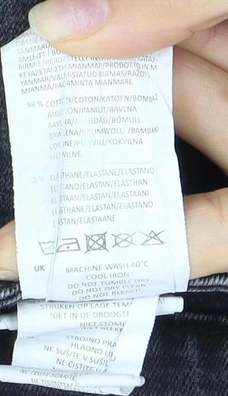 Firetrap Men's Black Skinny Jeans Size 32 Dark Wash