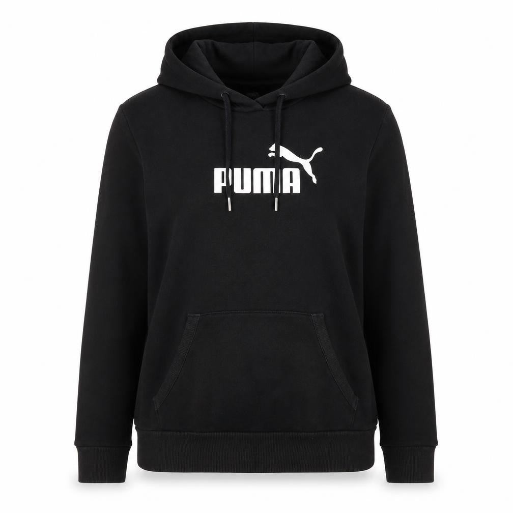 Unisex Adults UK Size XL PUMA Black Pullover Hoodie