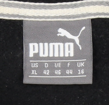 Puma Unisex Black XL Pullover Hoodie