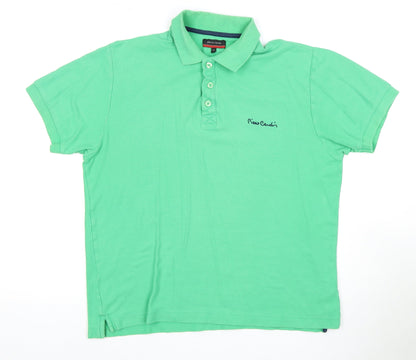 Pierre Cardin Men's Green Polo Shirt M Casual