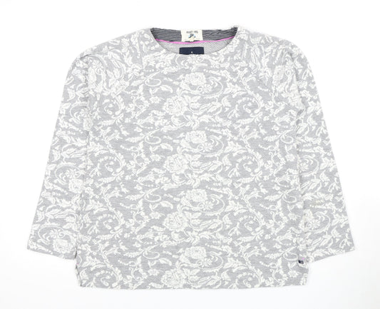 Womens UK Size XS White Stuff Grey  T-Shirt