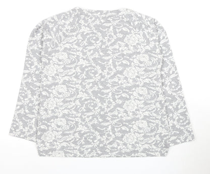 Womens UK Size XS White Stuff Grey  T-Shirt