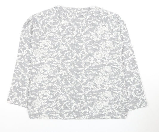 Womens UK Size XS White Stuff Grey  T-Shirt