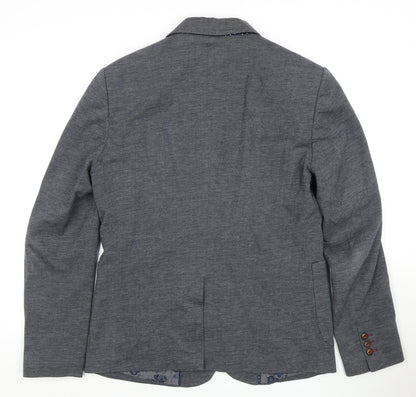Mens UK Size 4 Ted Baker Regular Grey Suit Jacket