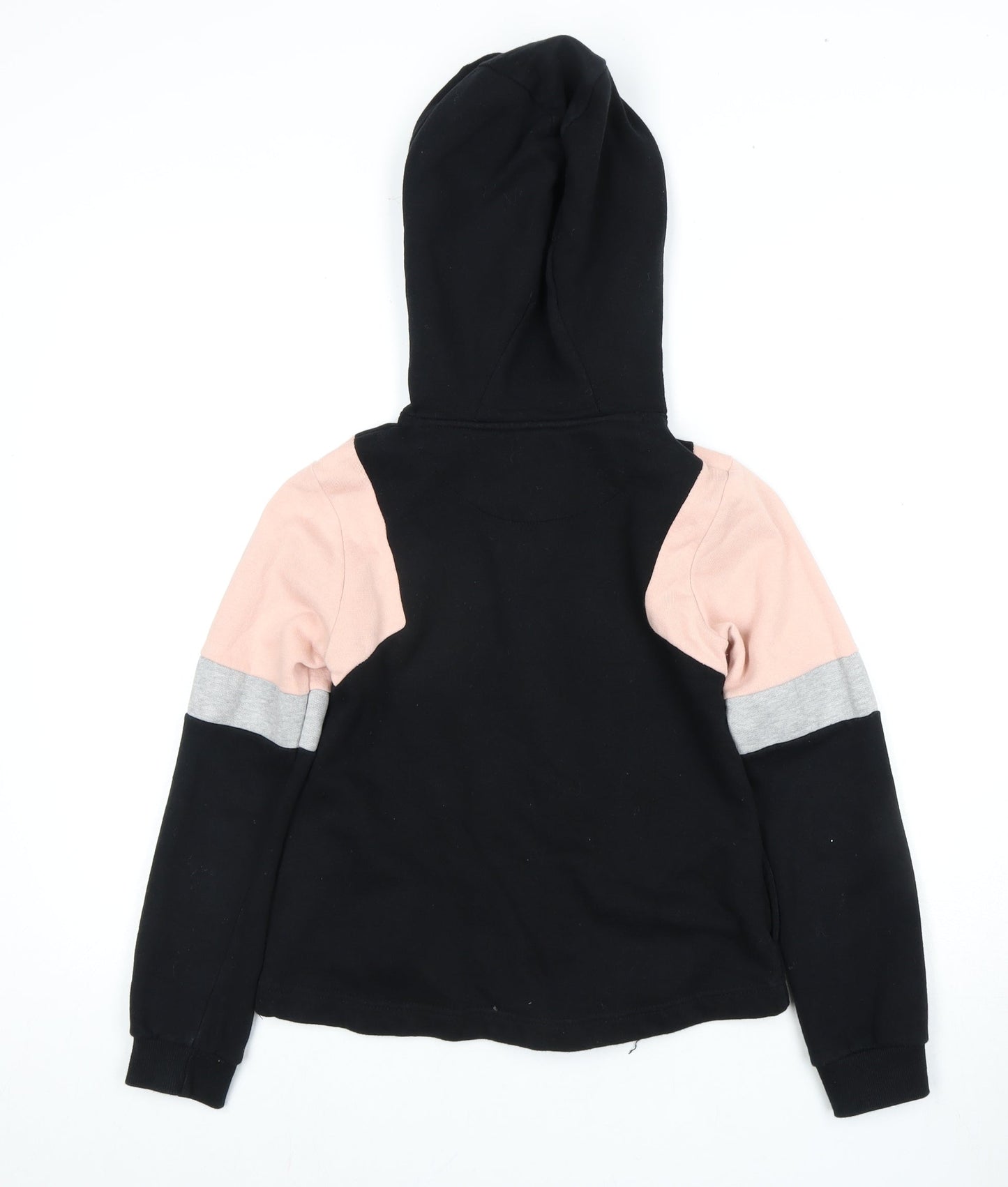 Firetrap Girls Black Full Zip Hoodie 9-10 Years