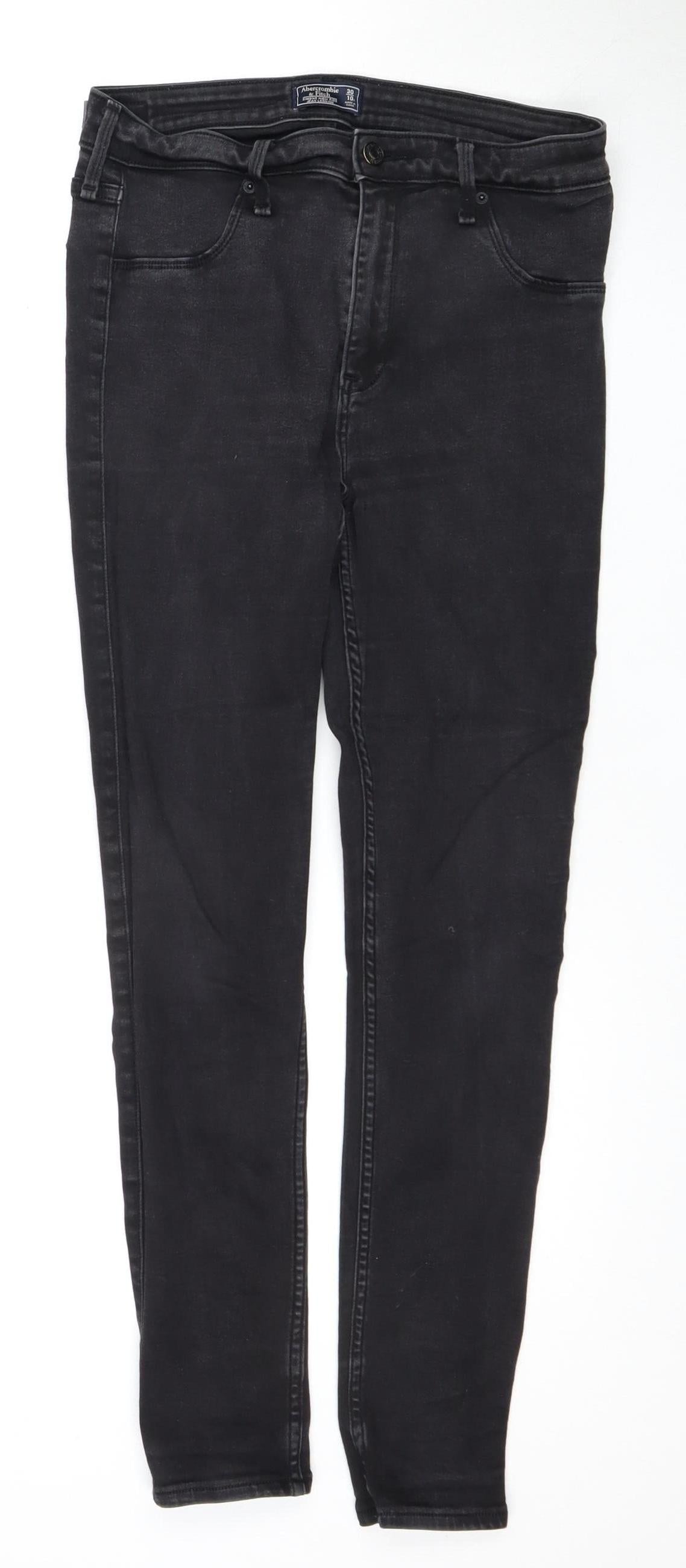 Abercrombie & Fitch Women's Black Jegging, Size 10, High Rise