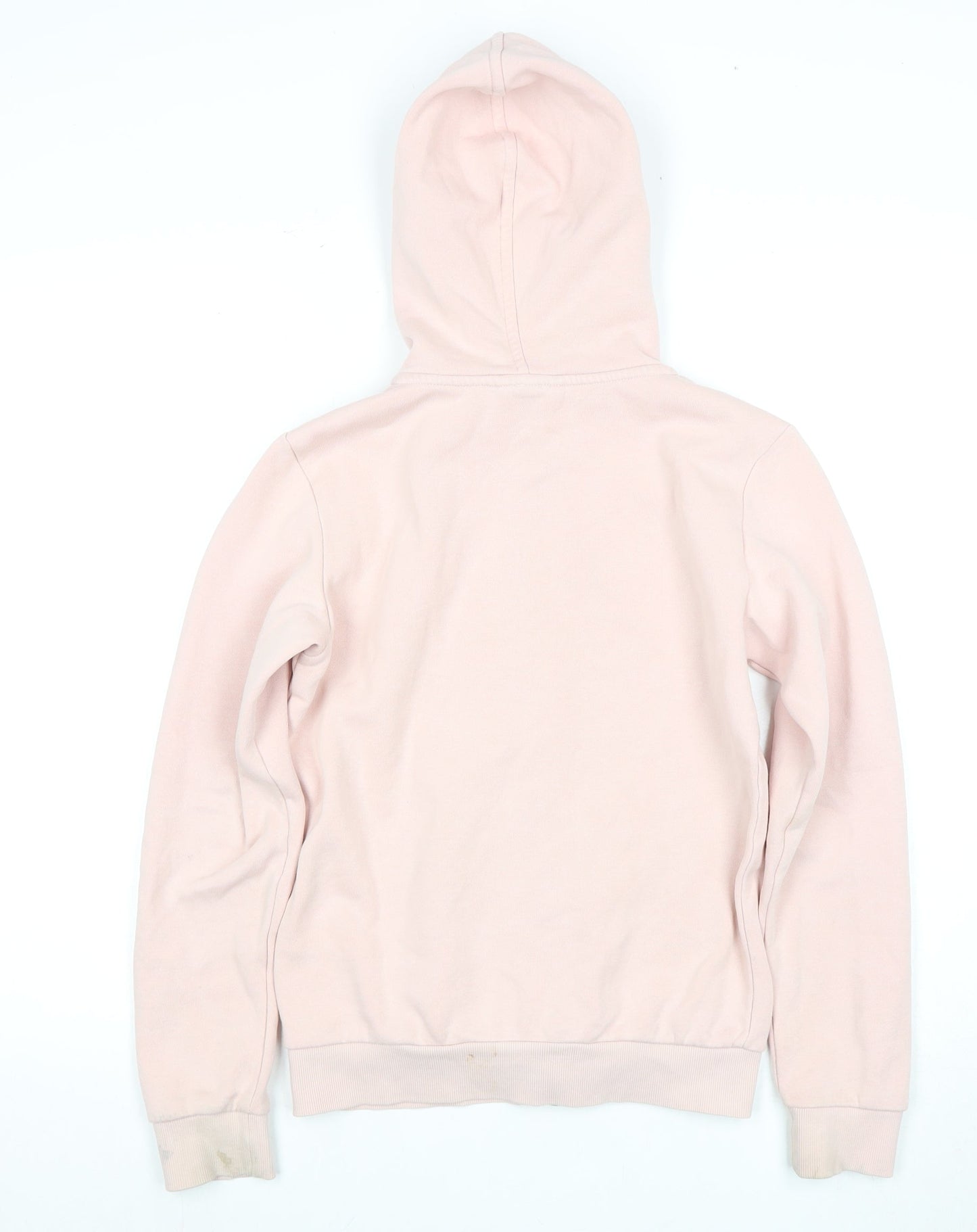 Puma Girls Pink Hoodie Full Zip Logo 13-14 Years