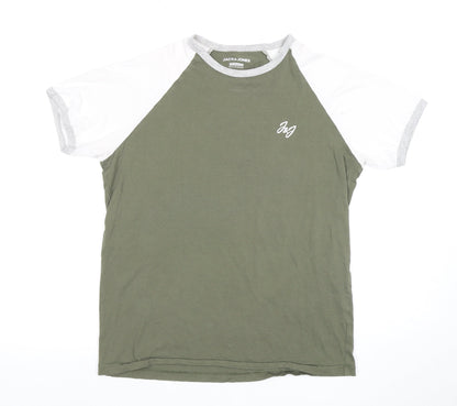 Mens UK Size S JACK & JONES Multicoloured  T-Shirt